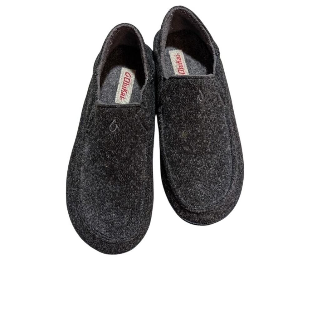 OluKai‎ Men's Wool Blend Slip On Loafer Comfort Casual Shoes Molo Hulu Sz 9